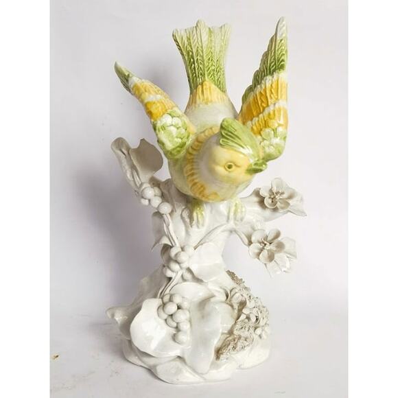 Vintage Meiselman Italy Porcelain Bird Figurine Hand Painted - Picture 2 of 7